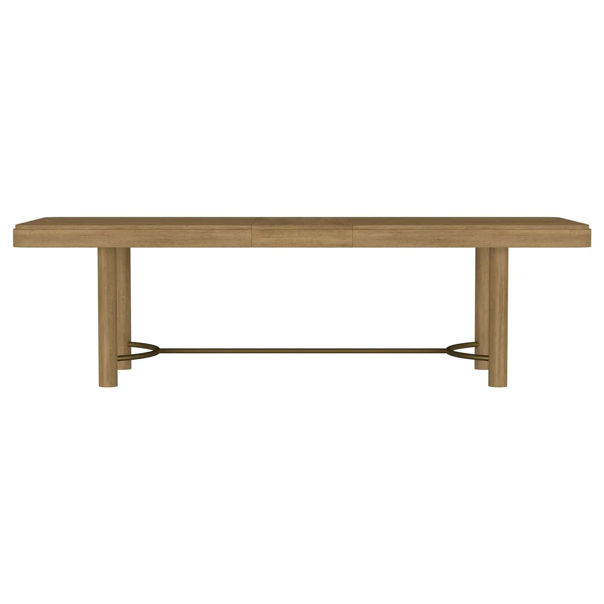 Arini 104-inch Extension Leaf Dining Table Sand Wash | 86 x 42 x 30 in | Rubberwood & Veneer | Dining Room
