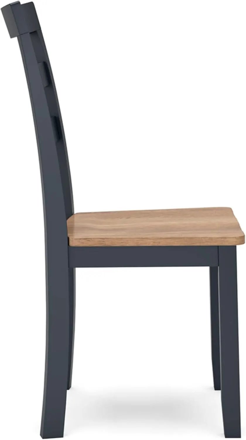 Gesthaven Solid Wood Frame Dining Chair Set 2 White Natural from PriceLows™