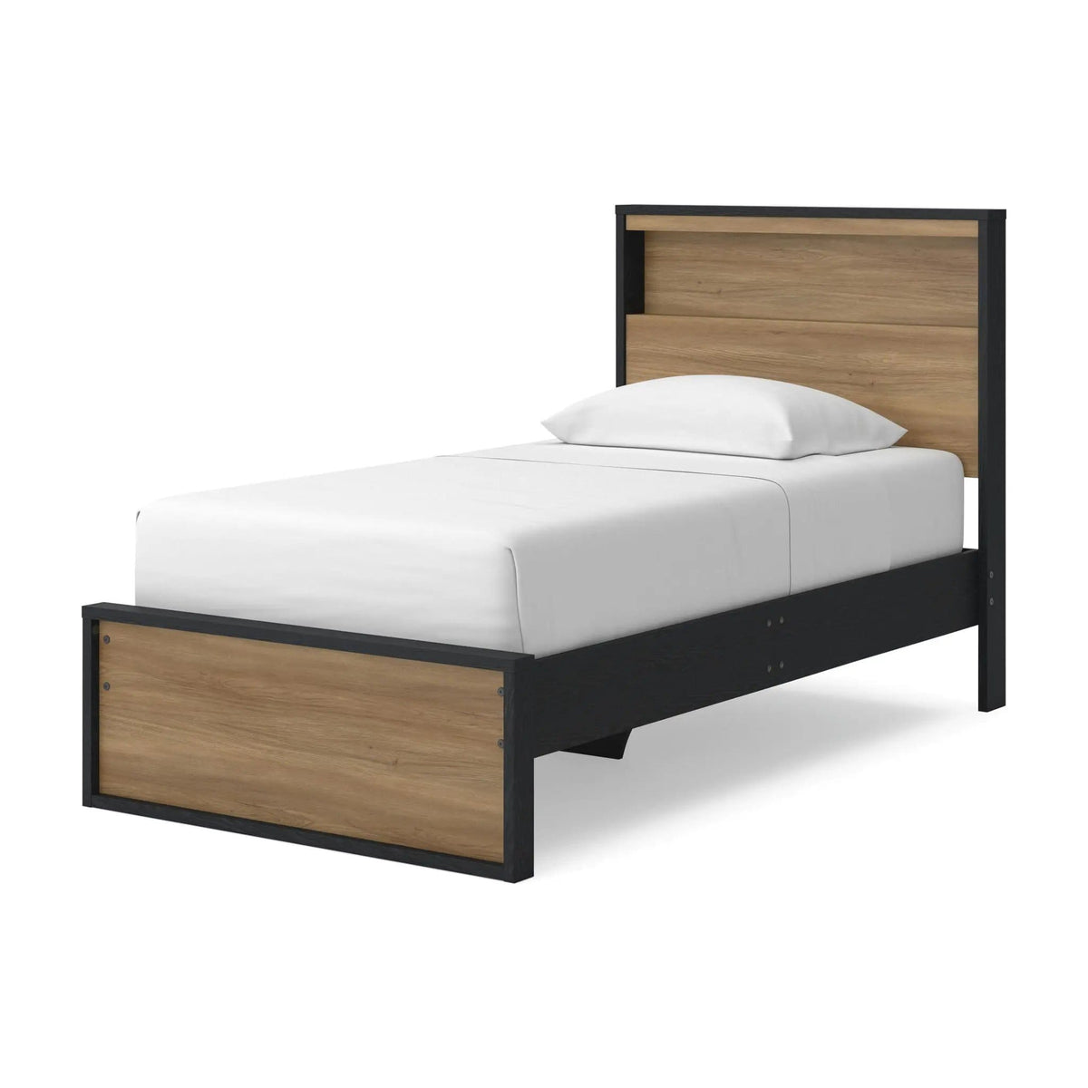 Kozmour Bookcase Complete Bed Frame | 3 Pieces | Bedroom Furniture | Bedroom
