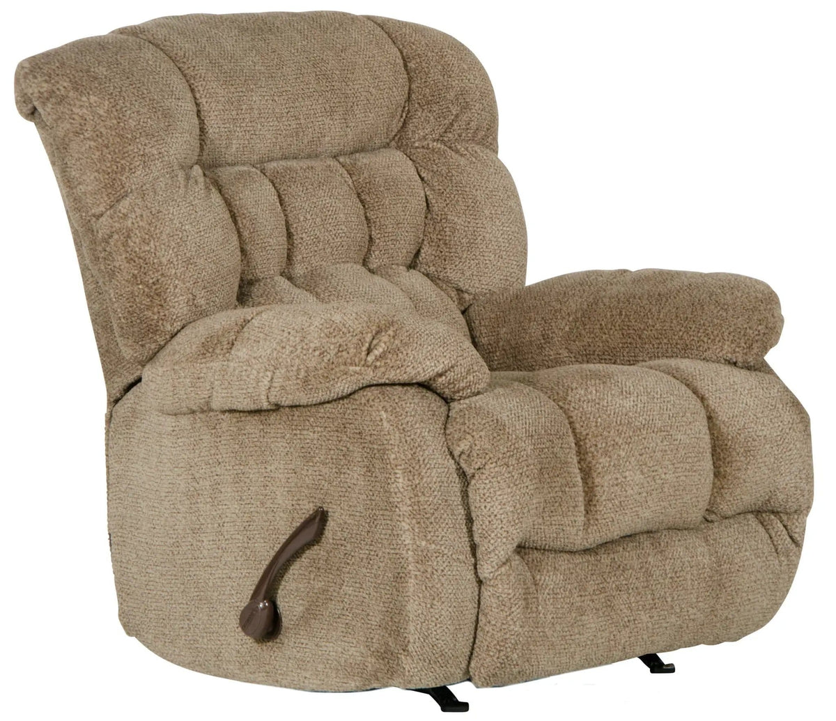 Daly Chaise Rocker Recliner Rocker Chair | 4 Pieces | Polyester & Fabric | Living Room