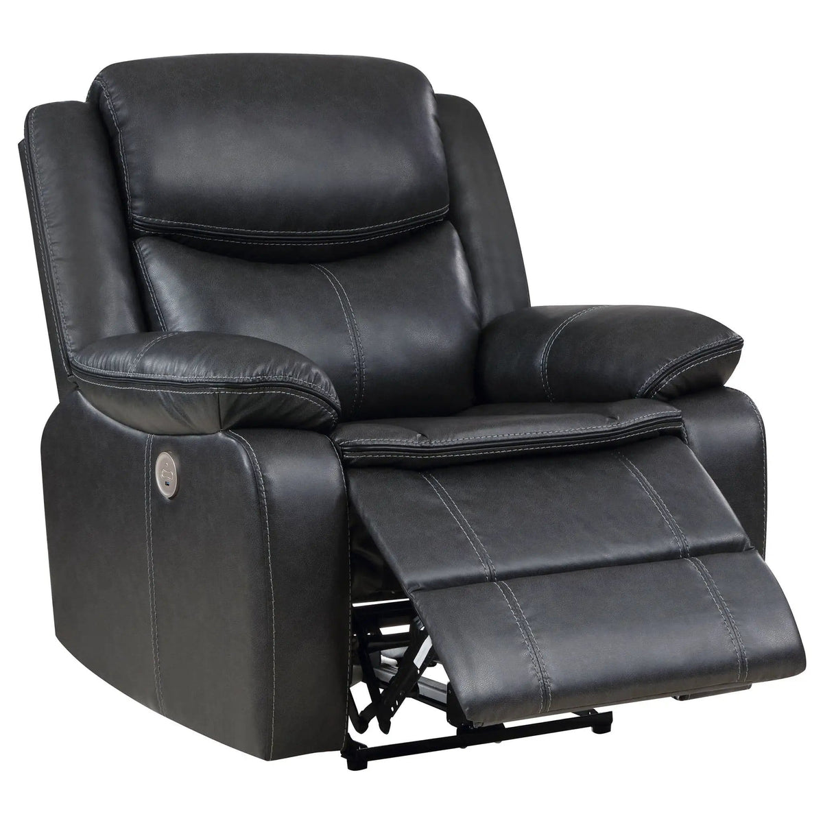 Salerno Power Recliner Chair With USB Charging | 2 Pieces | Fabric | Living Room