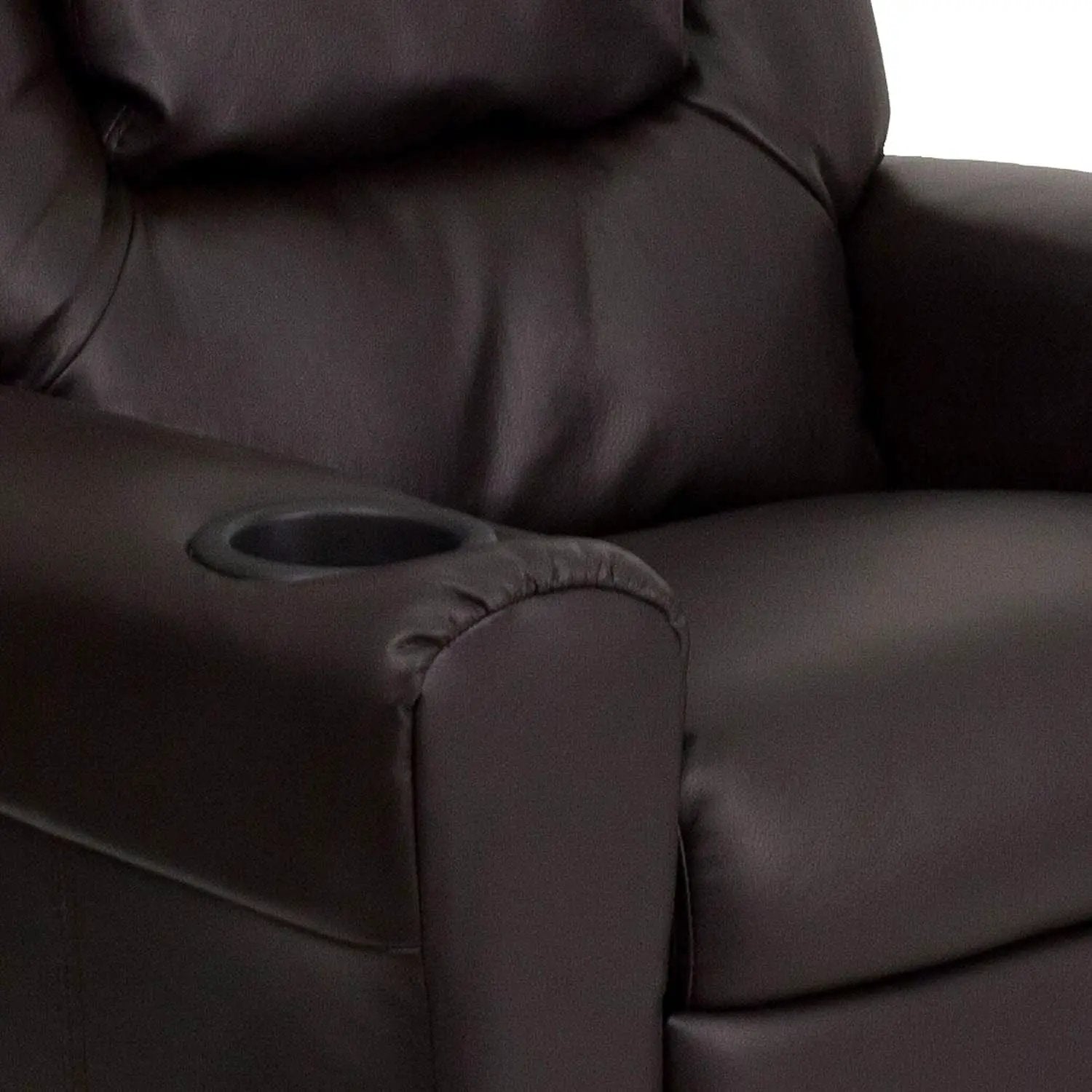 Vana Leathersoft Kids Recliner With Cup Holder And Headrest from PriceLows™