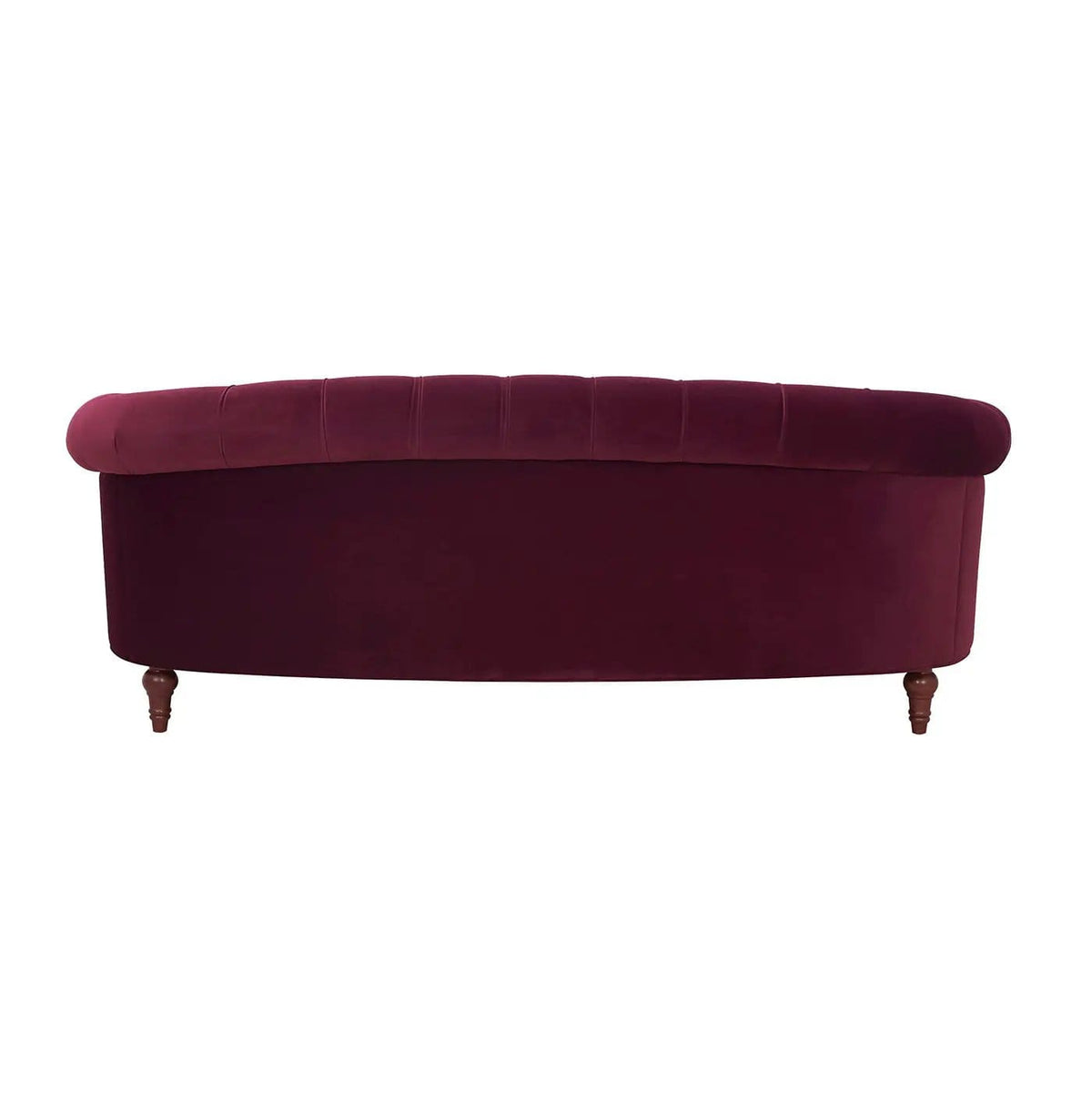 La Rosa Victorian Chesterfield Tufted Sofa | 3 Pieces | Fabric & Iron | Living Room