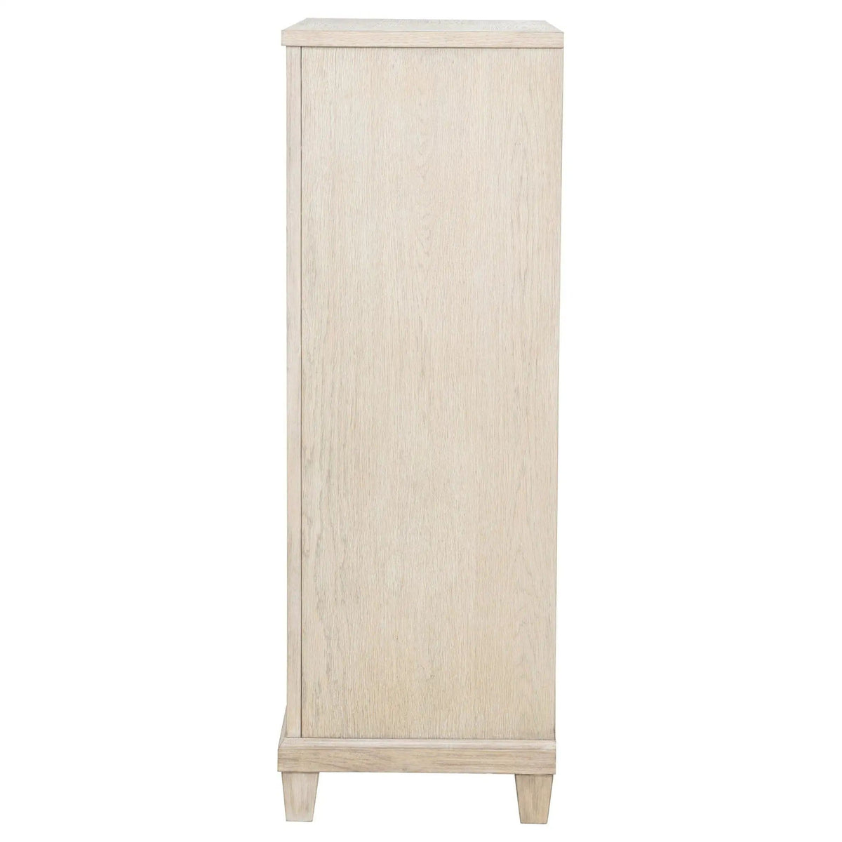 Pembroke 5-drawer Chest of Drawers Washed | 36.5 x 18.25 x 52 in | Wood | Oak