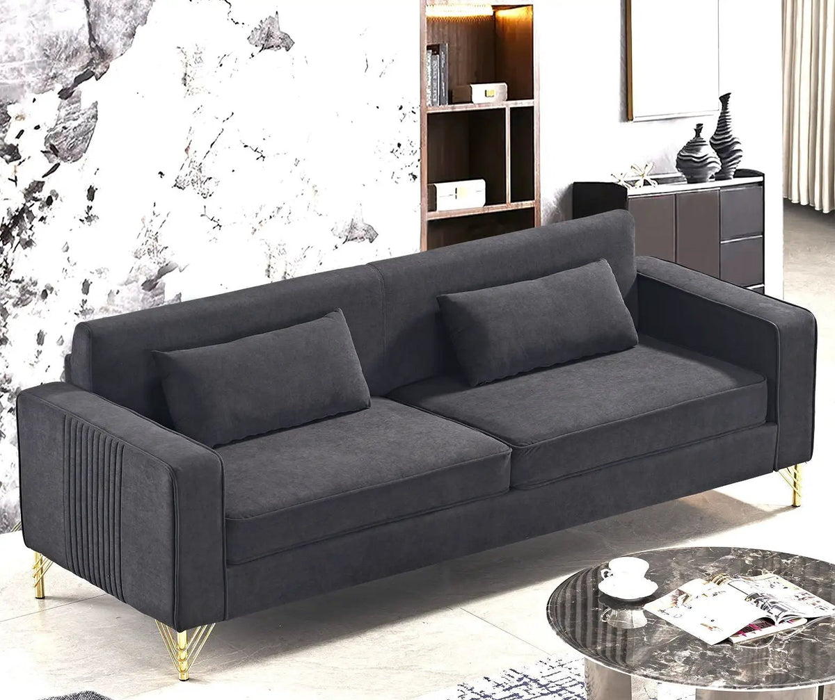 3 Seater Couch | Classic Modern Design | Luxurious Soft Comfort | 85.8 Inch Length