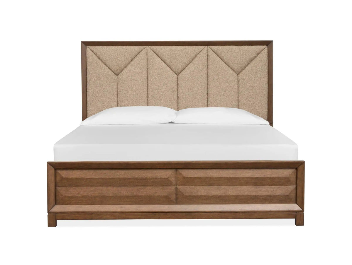 Callisto Upholstered Panel Bed | 2 Pieces | Bedroom Furniture | Bedroom