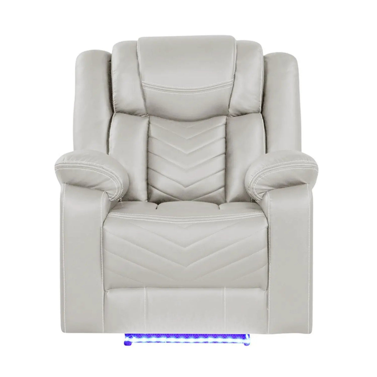 Power Recliner Chair | LED Lighting at Base | USB Charging Port