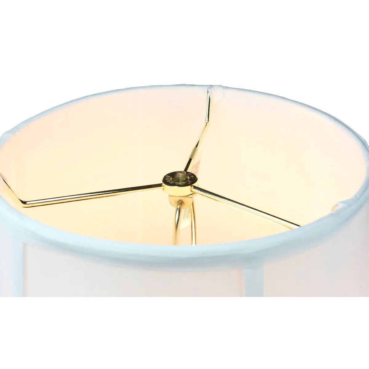 Bell Lamp Shade | Premium White Shantung | 20W X 15H