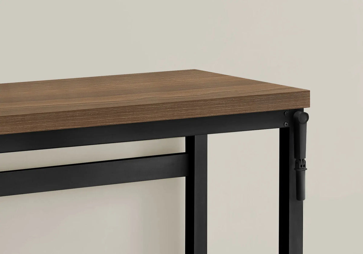 Adjustable Standing Computer Desk | 47.25 Inch Width | Thick Panel Tabletop | Laptop And Writing Use
