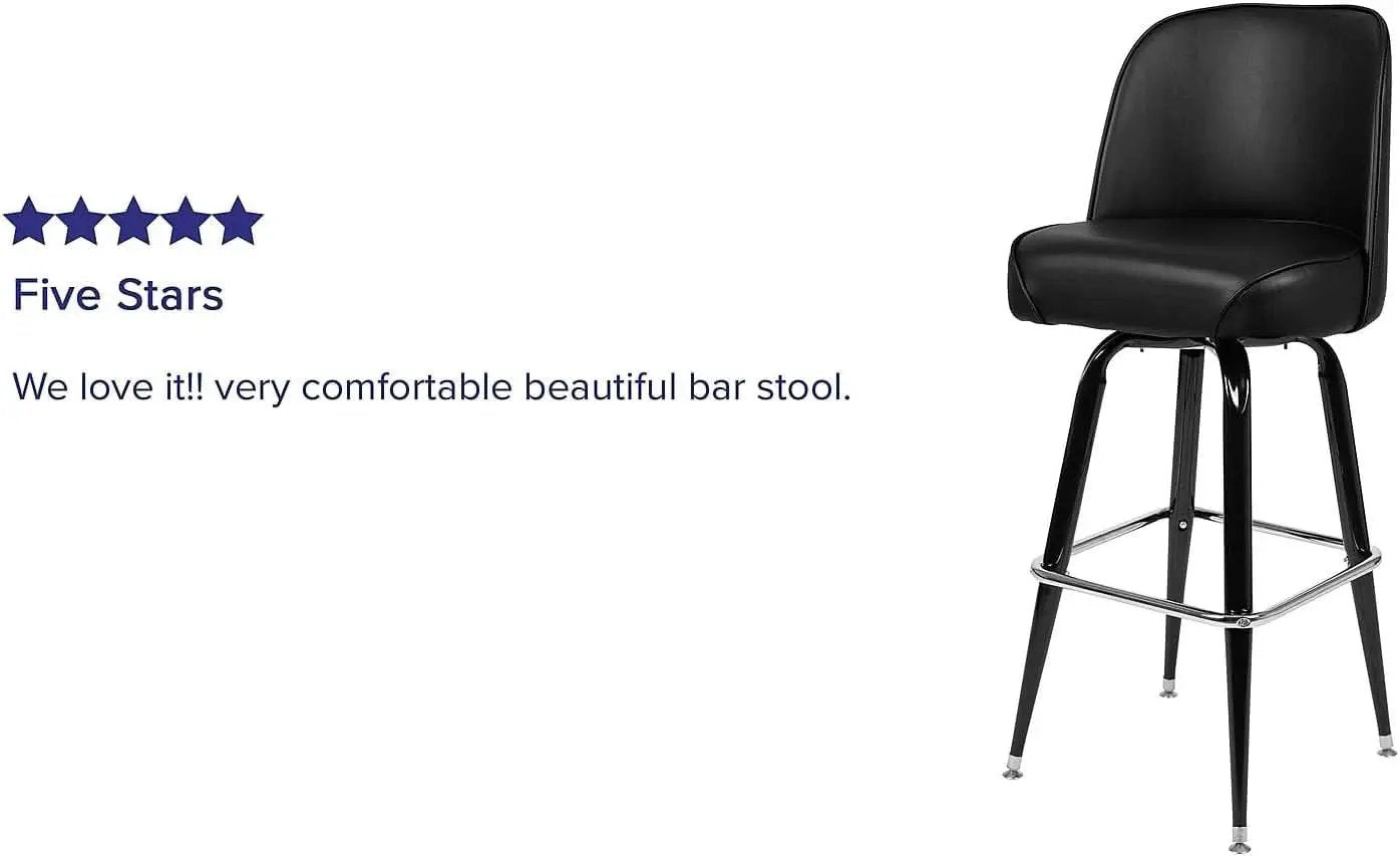 Swivel Bucket Seat Metal Barstools for Stylish Dining from PriceLows™
