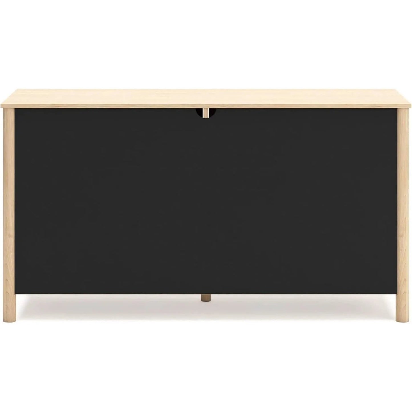 Light Brown Six Drawer Dresser For Bedroom Storage from PriceLows™