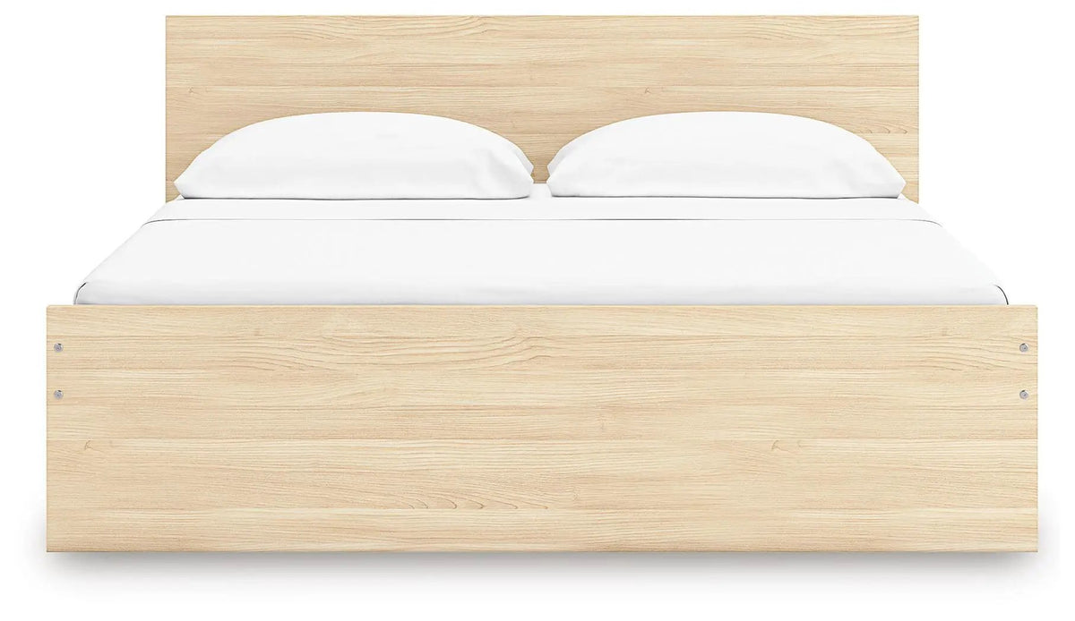 Onita Panel Platform Bed | Minimal Design | Ultra-Clean Lines | Easy-Elegant Solid Finish