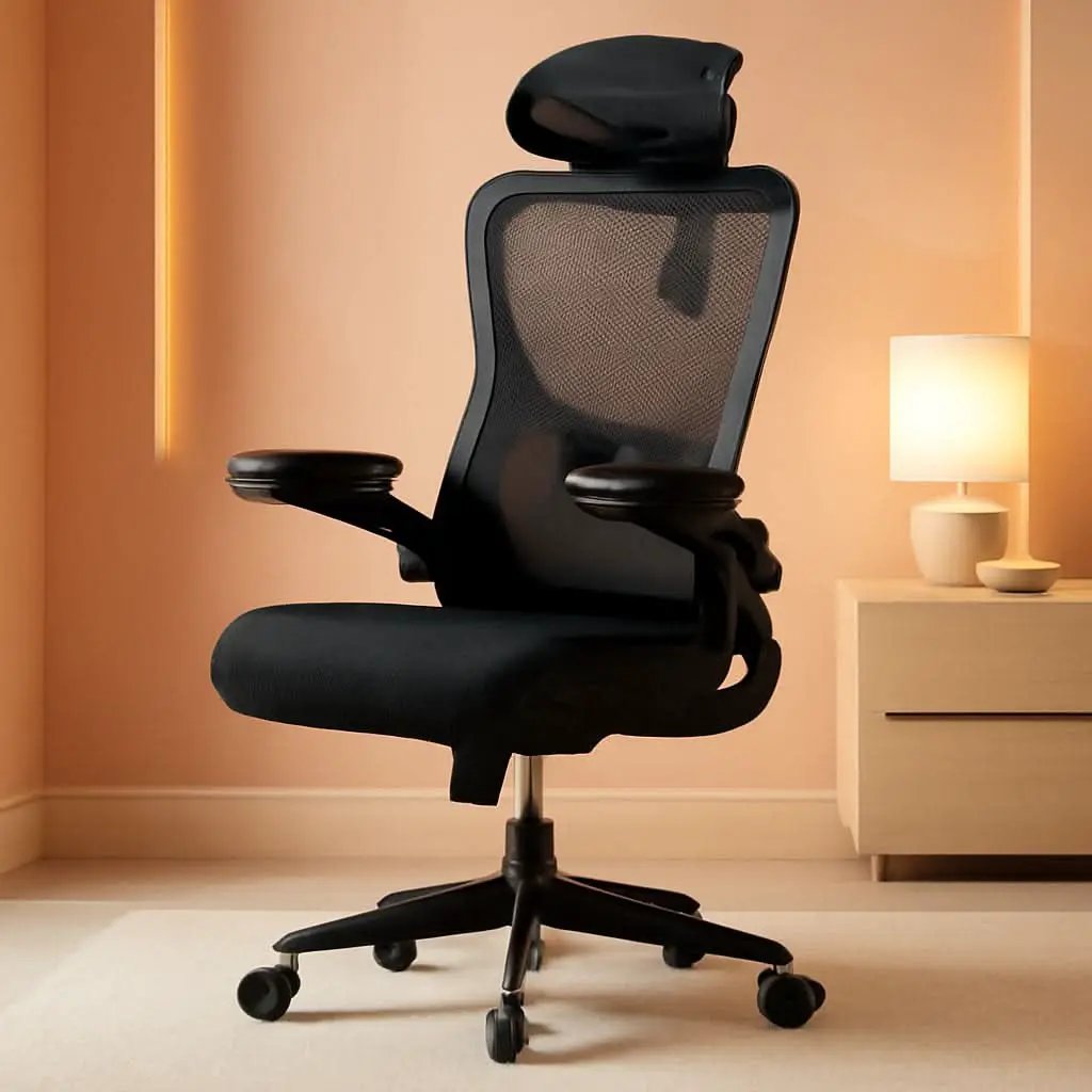 Ergonomic High Back Mesh Office Chair With Adjustable Lumbar Support from PriceLows™
