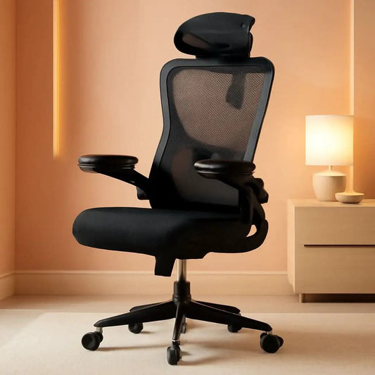 Ergonomic High Back Mesh Office Chair With Adjustable Lumbar Support from PriceLows™