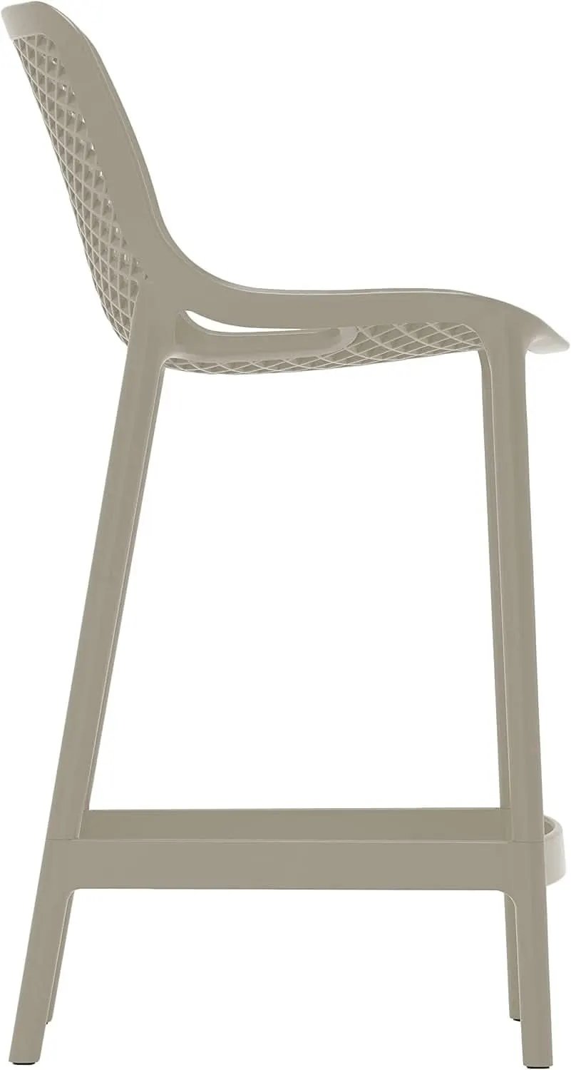 Contemporary Weather Resistant Outdoor Patio Stool Set from PriceLows™