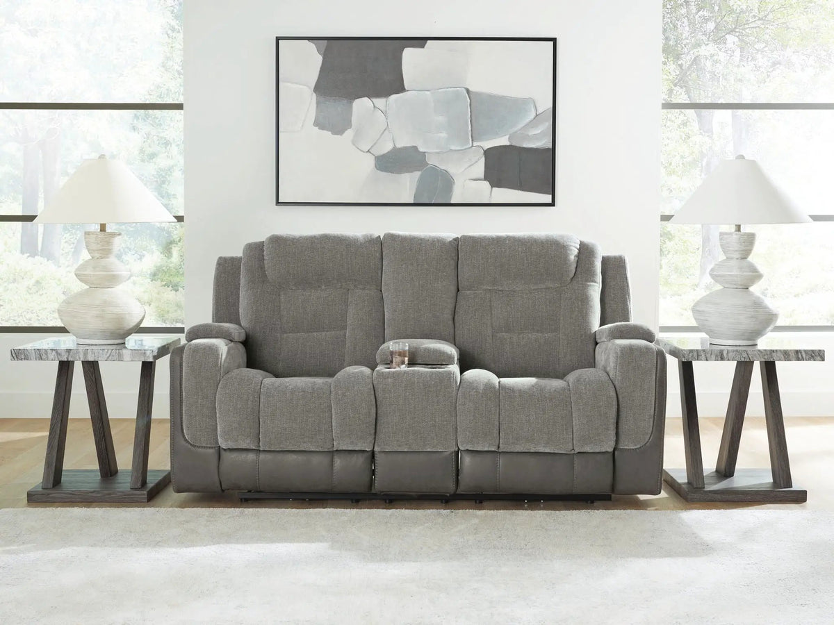 Power Reclining Loveseat | Zero Gravity | Adjustable Headrest