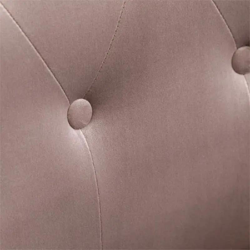 Contemporary Velvet Upholstered Accent Chair Chocolate from PriceLows™
