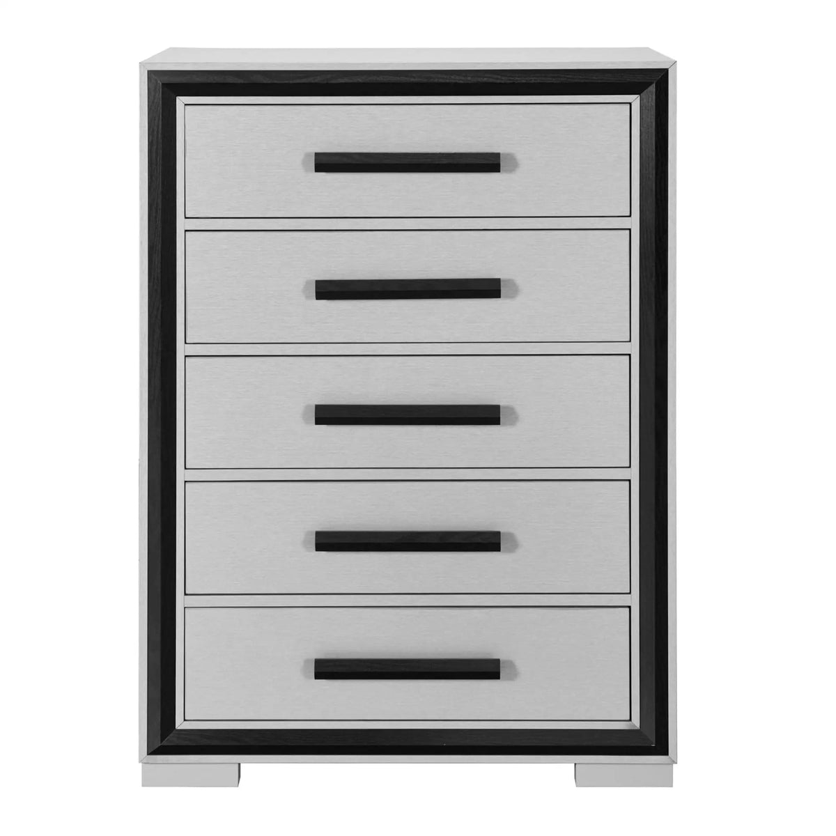 Adelaide Chest 5 Drawer Storage Unit | 32.72 x 16.5 x 48.19 in | Solid Wood | Living Room