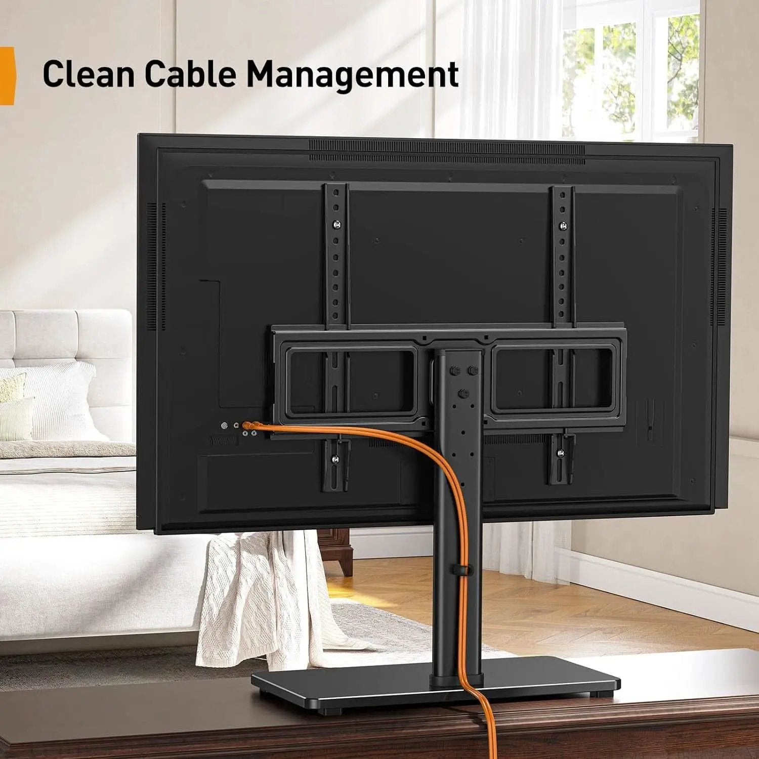 Tabletop TV Stand 23 to 60 Inches Height Adjustable from PriceLows™