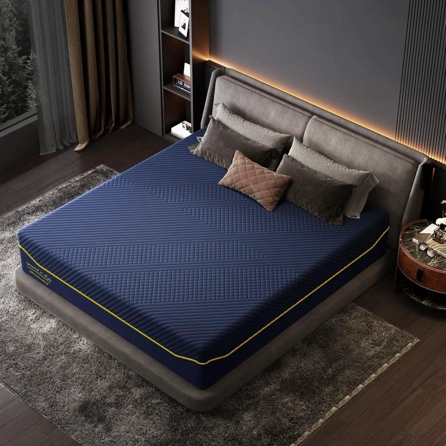 Queen 12Inch Cooling Gel Memory Foam Mattress CertipurUS from PriceLows™