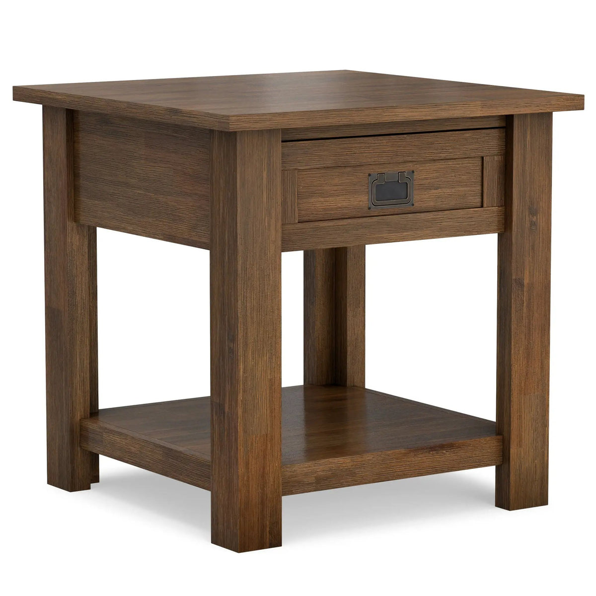 Monroe Handcrafted Side Table | Solid Acacia Hardwood | NC Lacquer Finish | 38 Inch Square