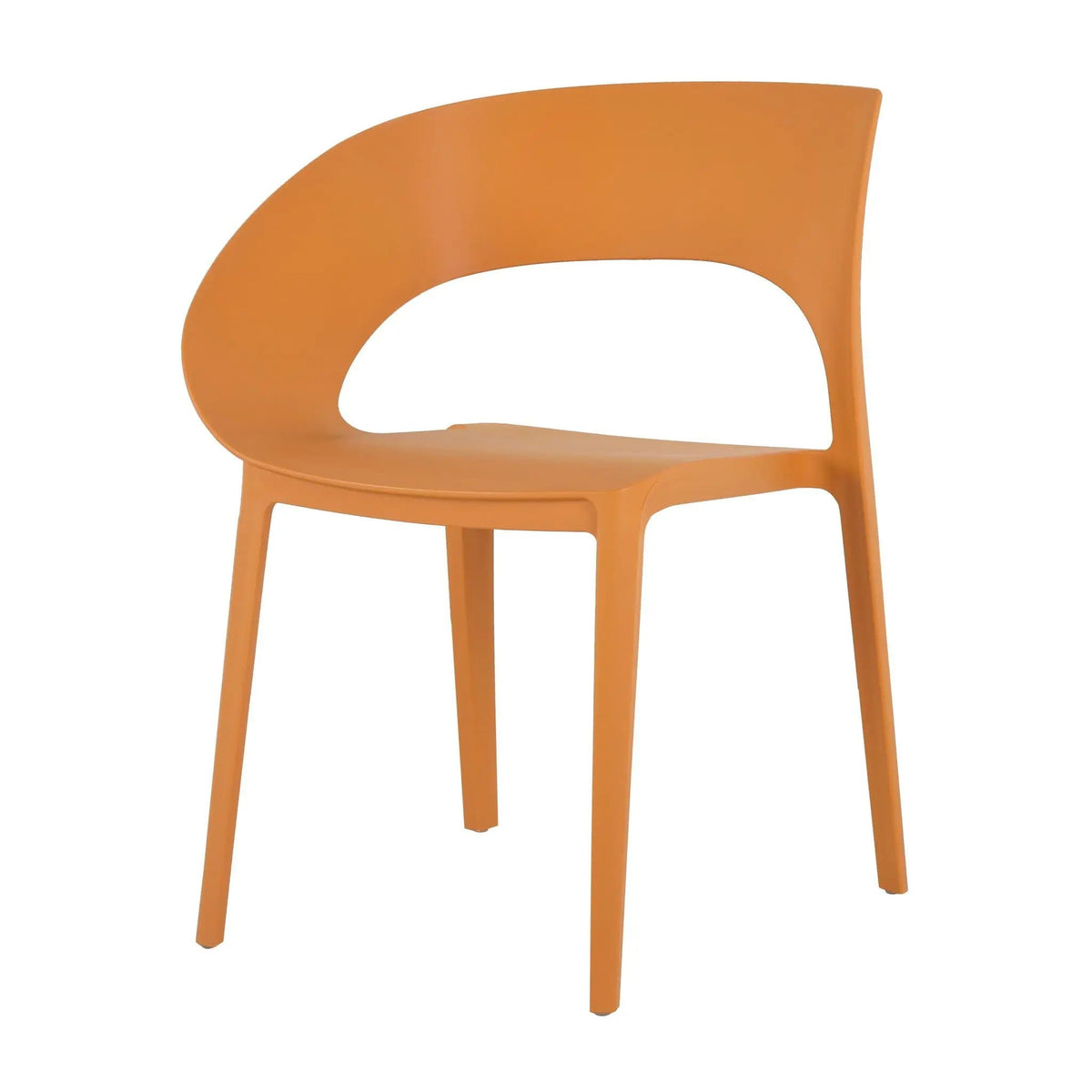 4 Piece Set Of Modern Designed Single Chairs With Round Table | 4-Piece Set | Metal | Outdoor Living