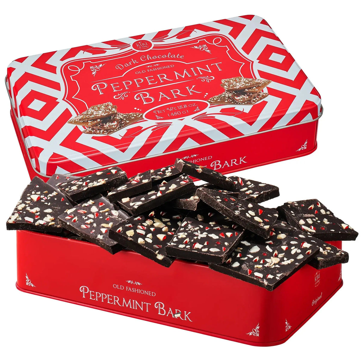 Dark Chocolate Peppermint Bark, Giftable Food Set | Home Decor | Gift Ready