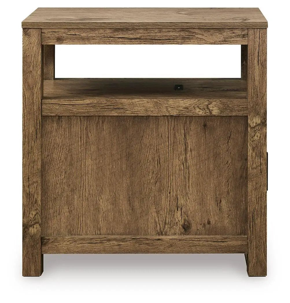Fendenmore Chairside End Table | Storage Cabinet | Sofa-Side Function | Stylish Design