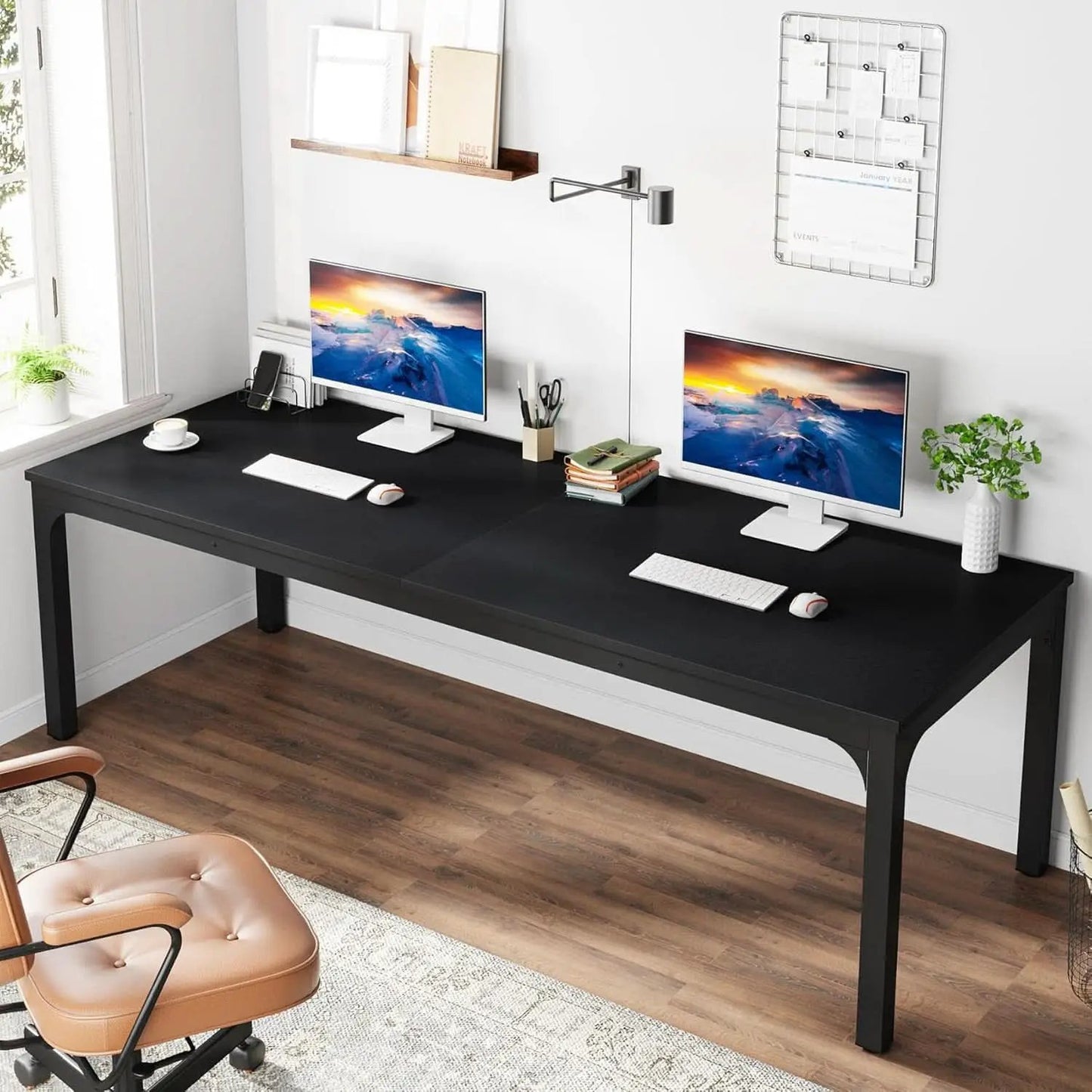 78.7 Inch Ultra Long Industrial Grade Two Person Desk from PriceLows™