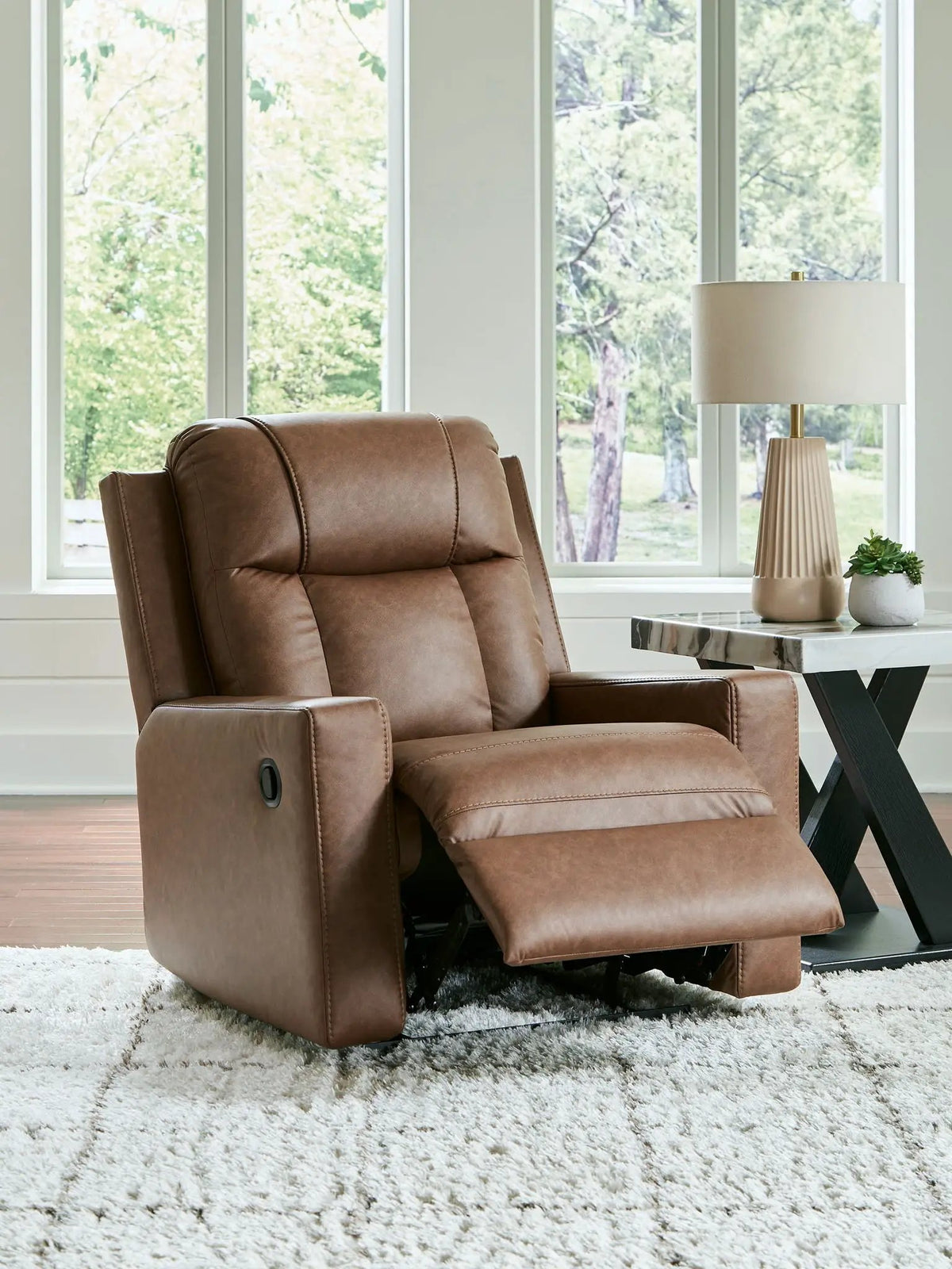 Mackmenville Zero Wall Recliner | Classic Versatile Style | Everyday Relaxation | 36 Inch Length
