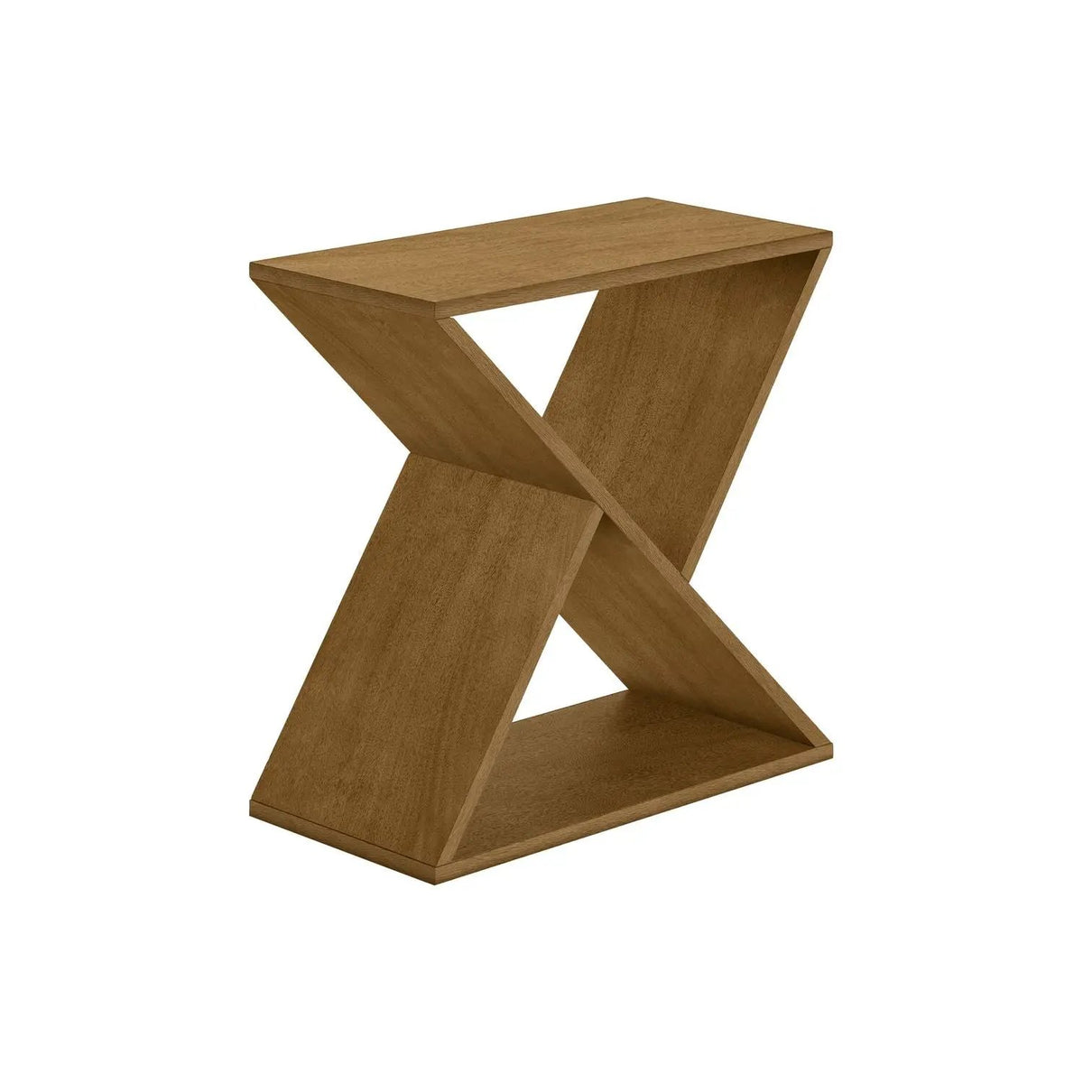 Accent Side Table | 24 Inch High | Veneer Finish | Modern Nightstand