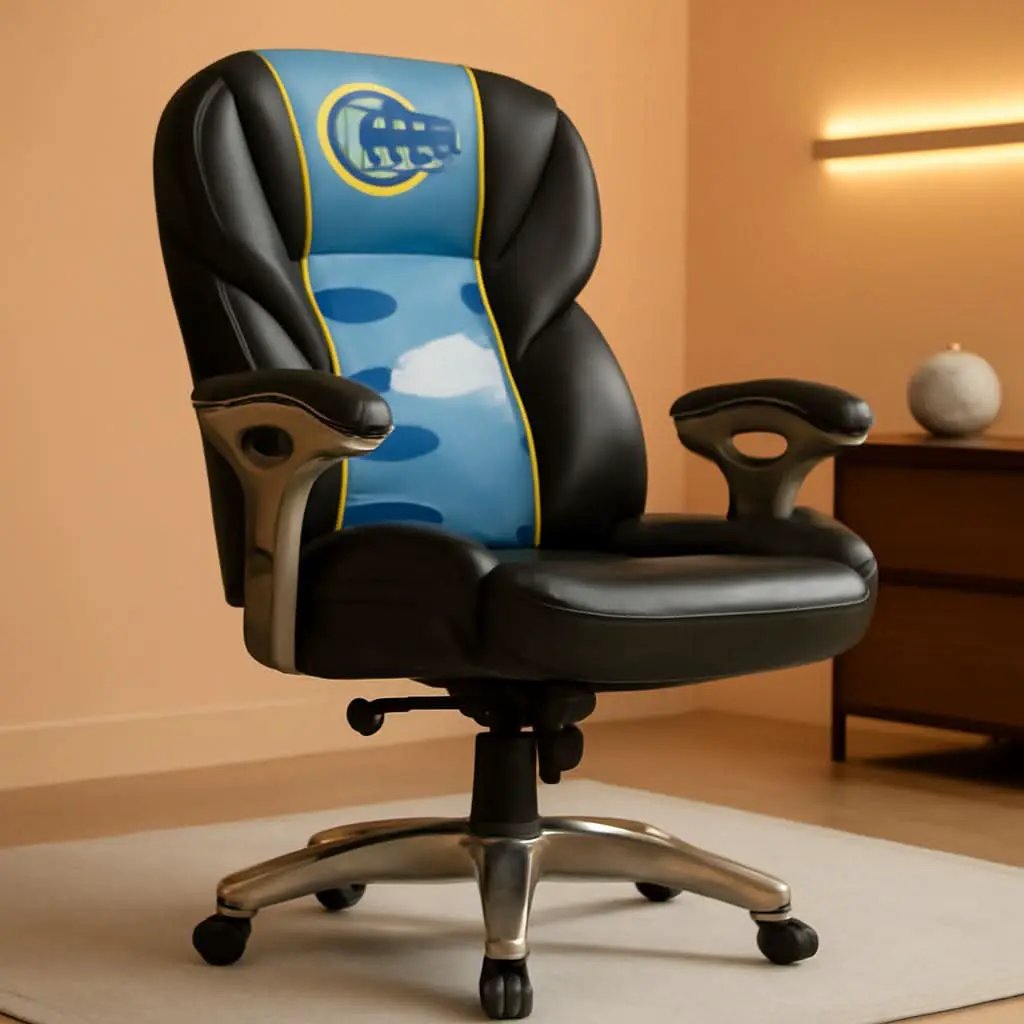 Ergonomic Office Chair Back In Motion Lumbar Support Black from PriceLows™