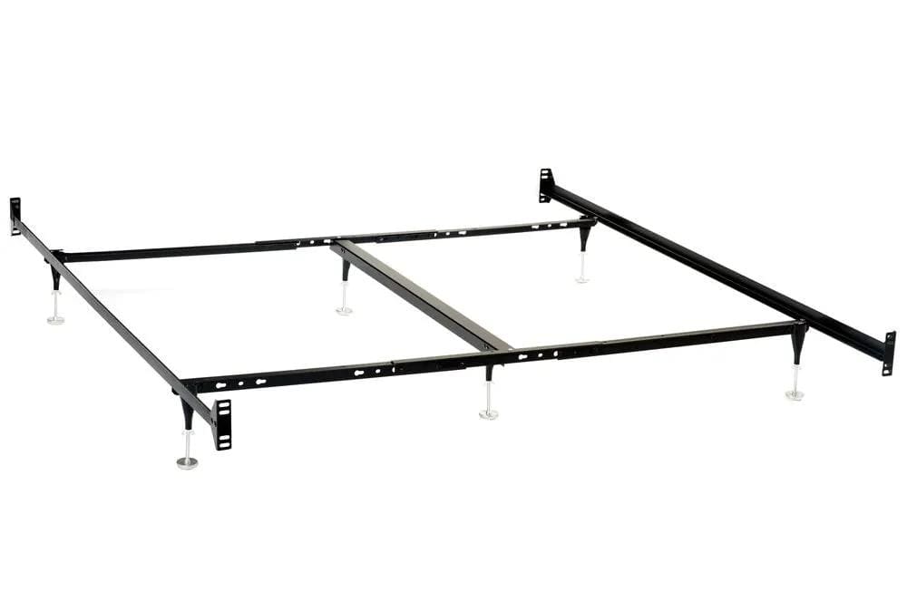 Esme Queen or E King Bed Frame Black (Headboard & Footboard) | 60.5 x 82.5 x 9.25 in | Bedroom Furniture | Bedroom
