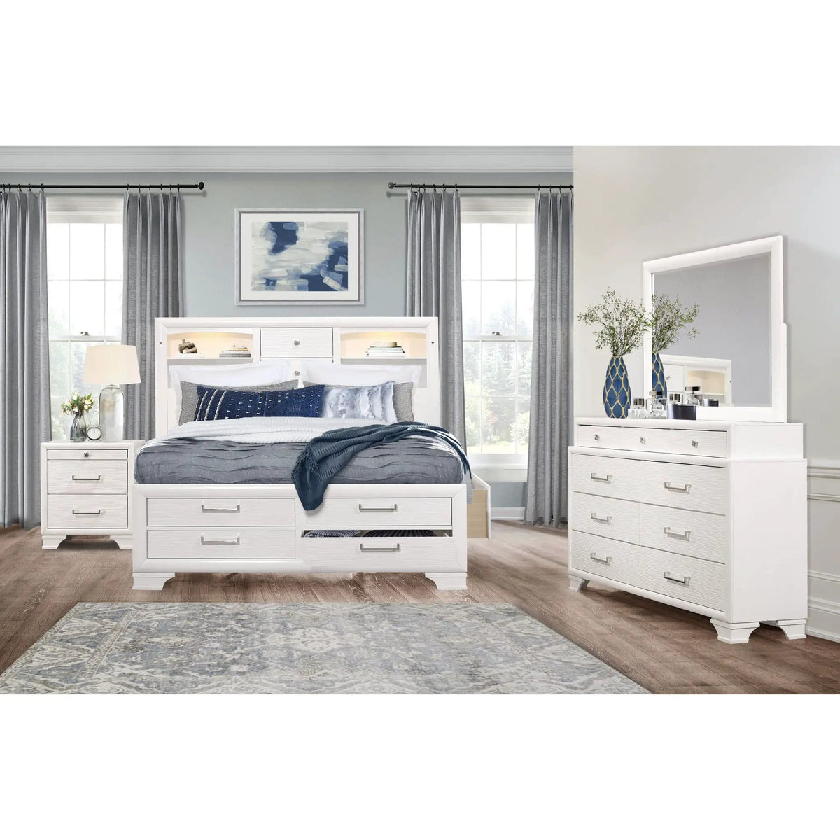 Civic Dresser | 2 Pieces | Solid Wood | Bedroom