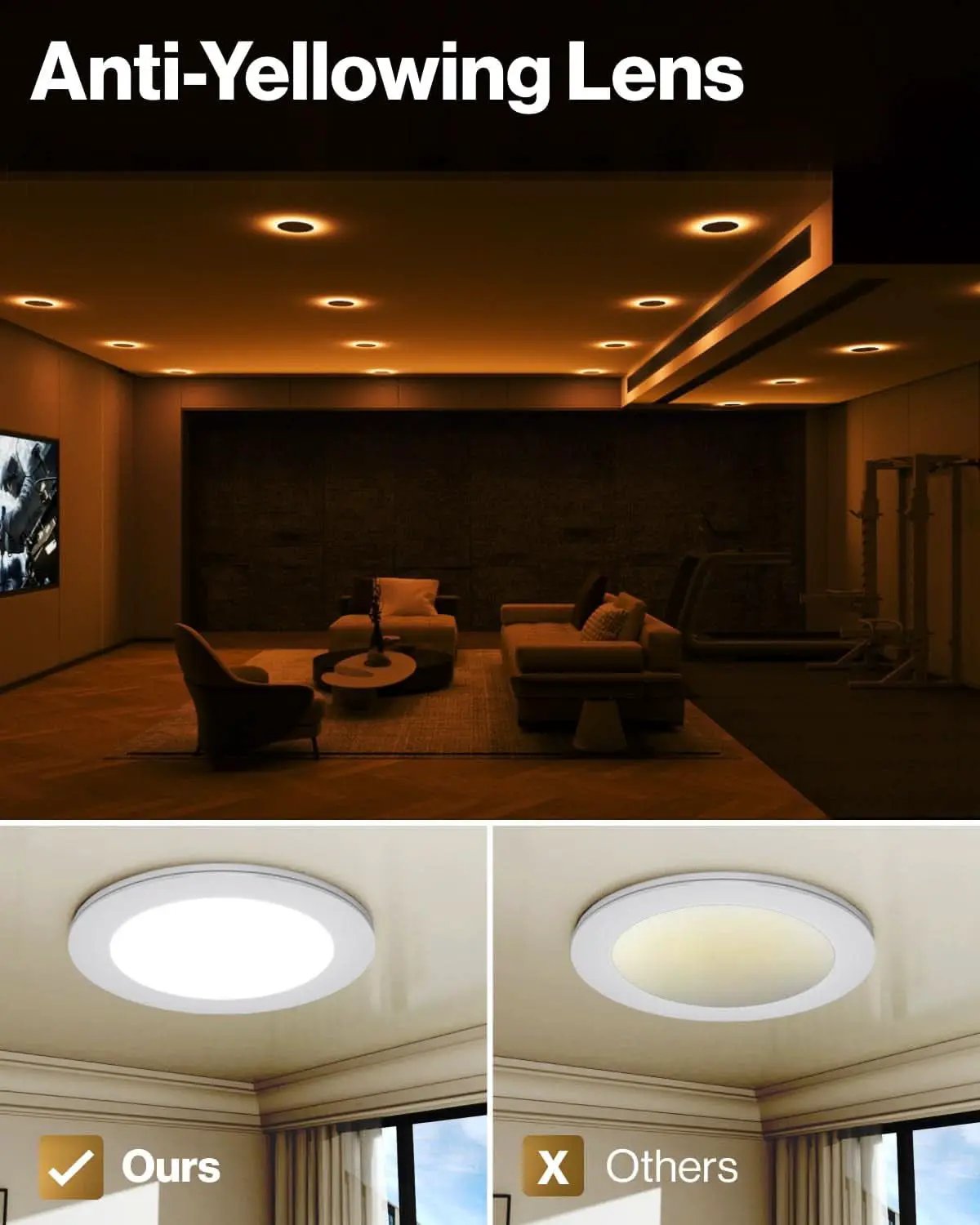 Sunco 24-Pack 4 Inch Ultra Thin LED Recessed Ceiling Lights from PriceLows™