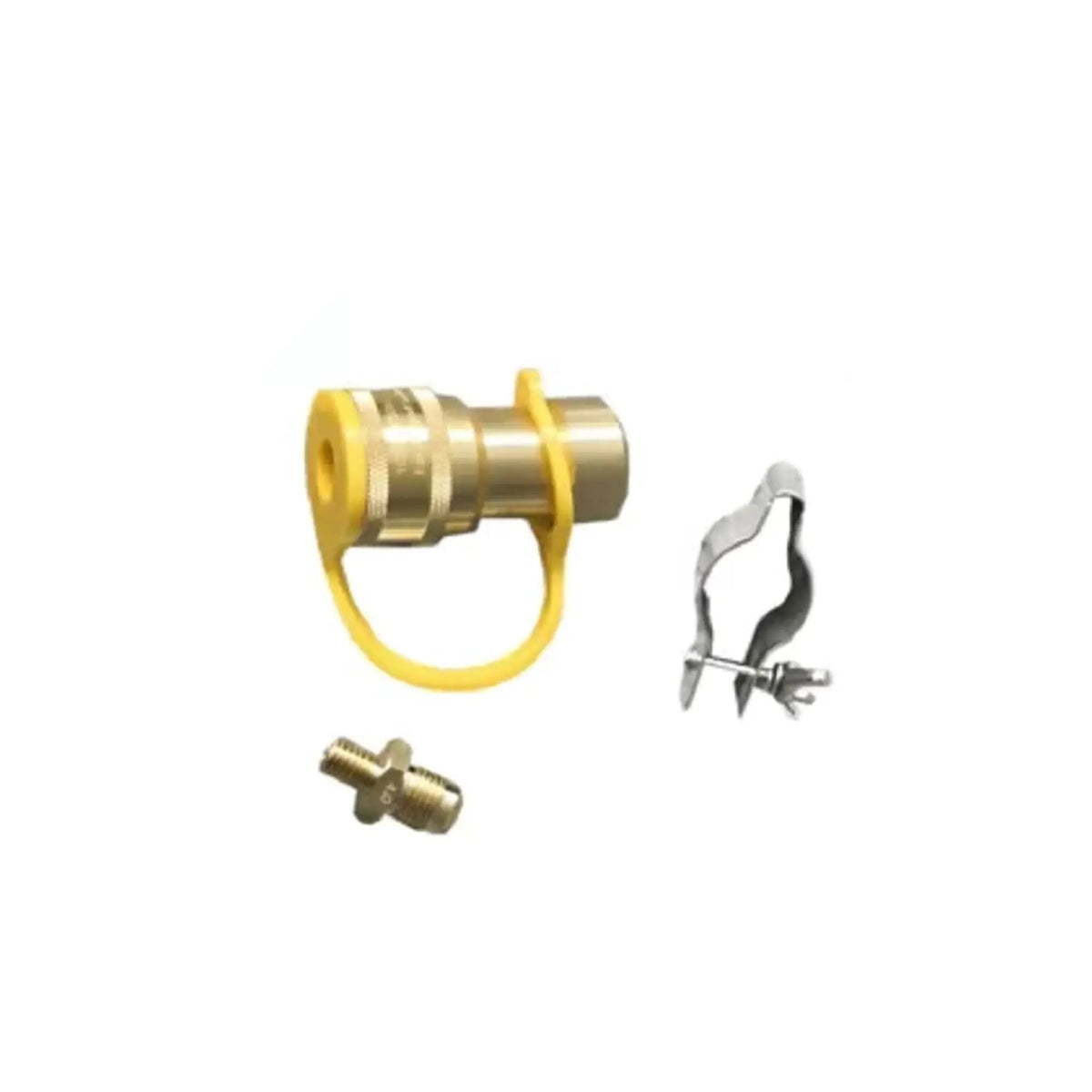 Fire Pit Gas Conversion Kit | Natural Gas | Stainless Steel | Gray