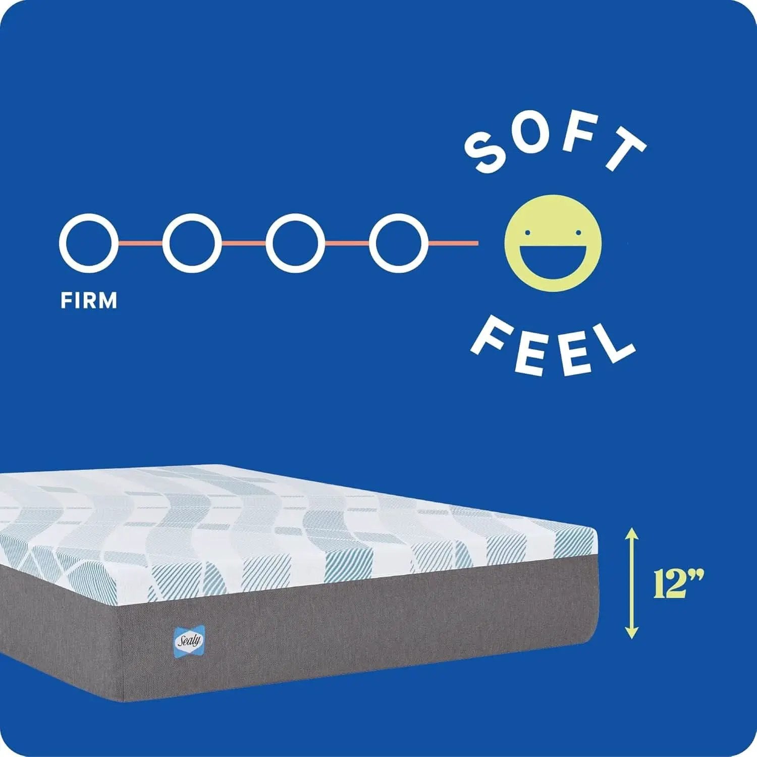 Queen Dreamlife Gel Memory Foam Mattress Surface Guard from PriceLows™