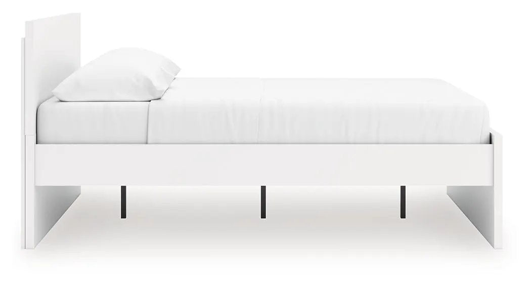 Onita Panel Platform Bed | Minimal Design | Ultra-Clean Lines | Easy-Elegant Solid Finish