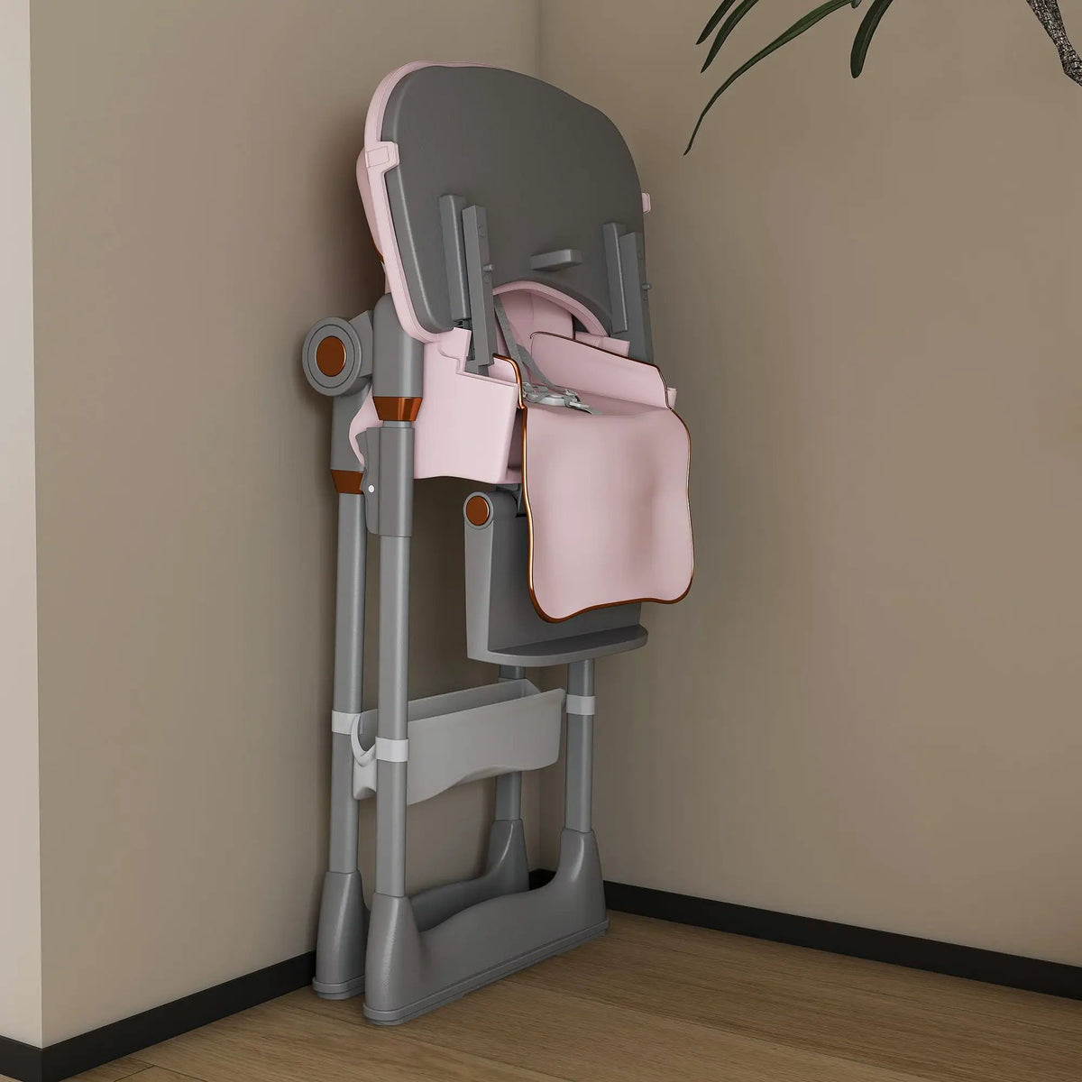 Adjustable Baby High Chair | 5 Height Settings | 3 Position Recline | Portable
