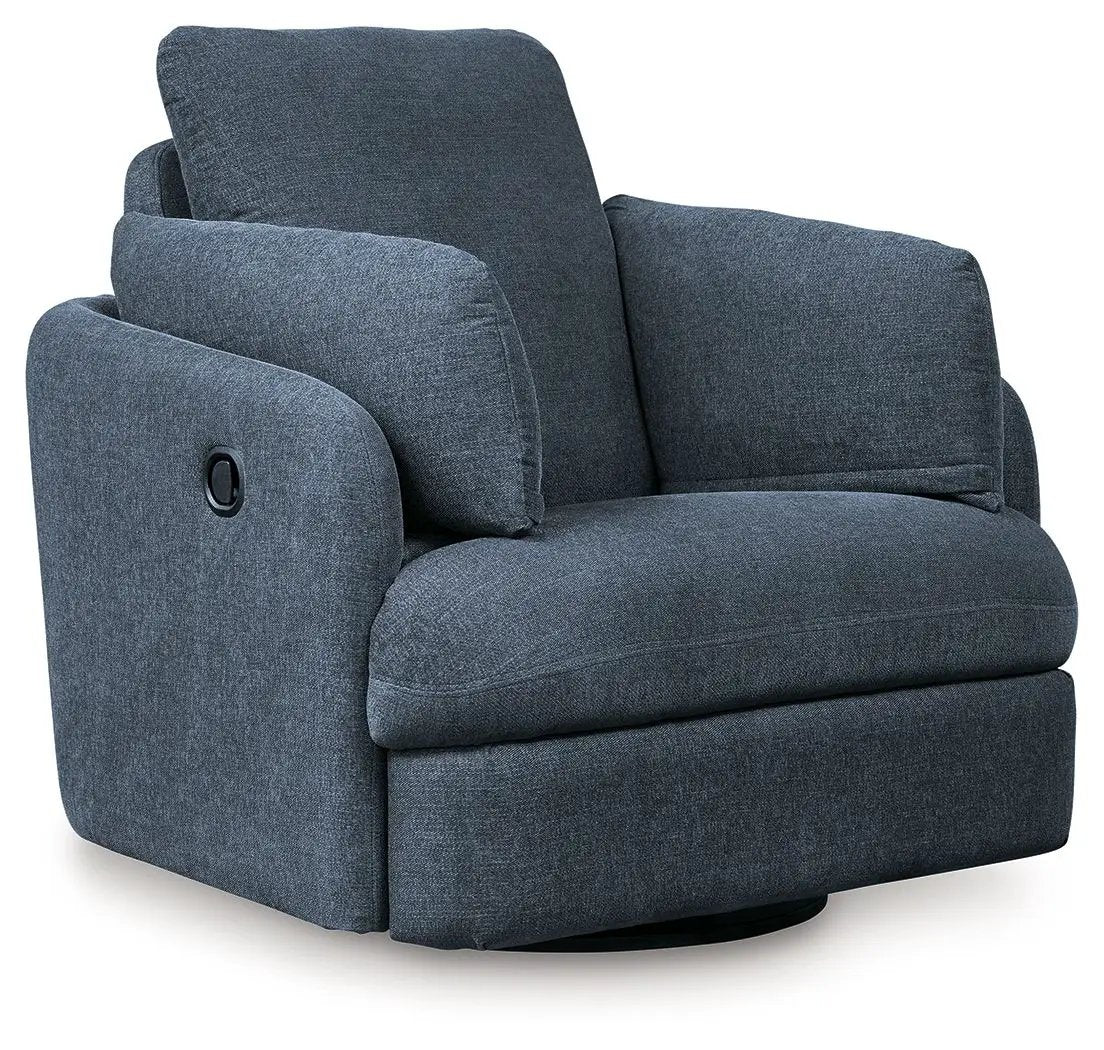 Modmax Swivel Glider Recliner | Cool Contemporary Look | Low-Maintenance Lounging | 41.38 Inch Length