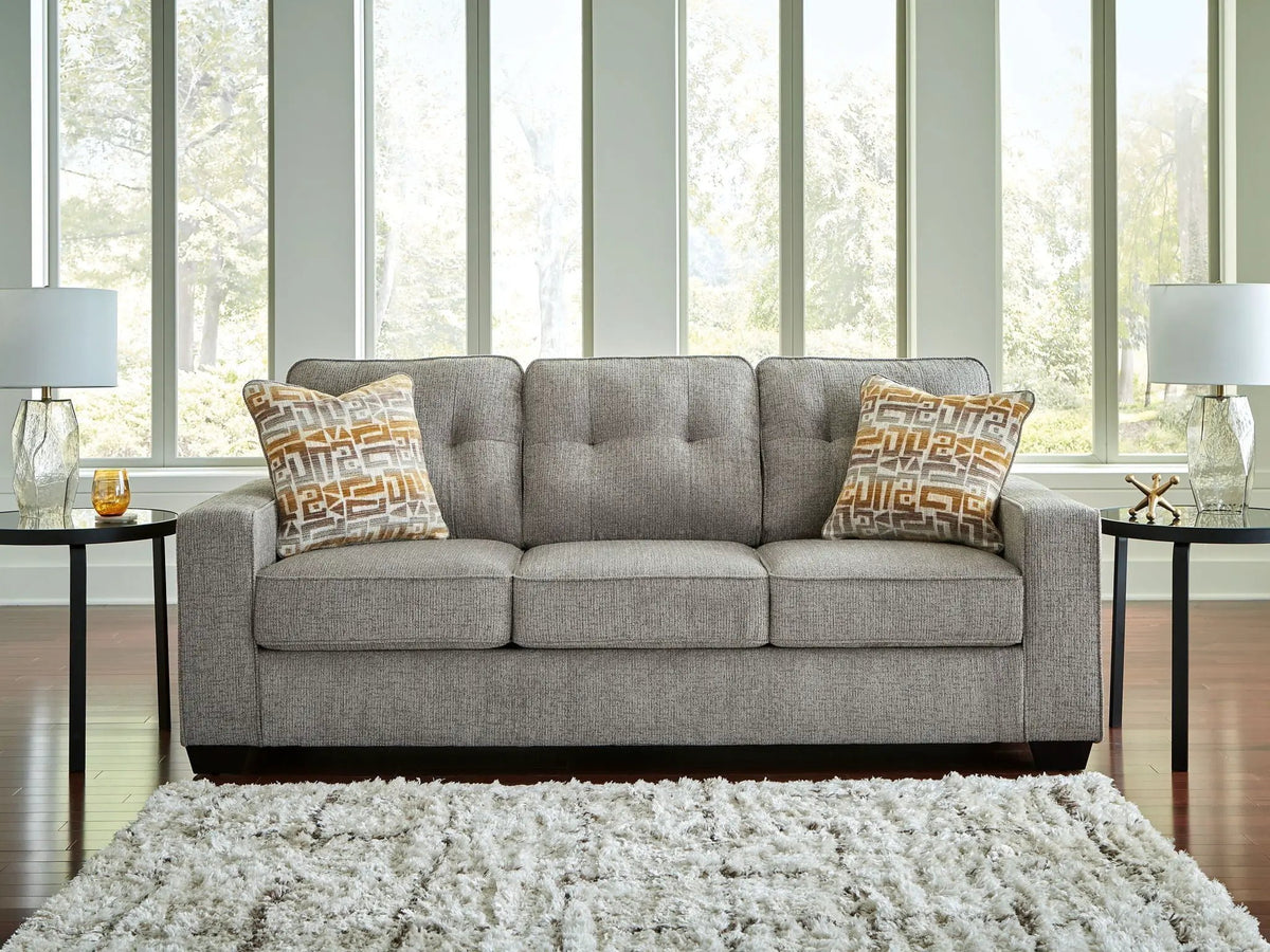 Sofa | Track Arms | Transitional Design | Neutral Fabric