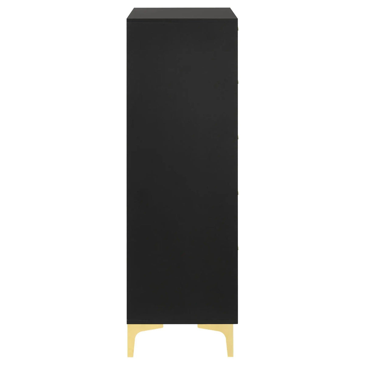 Kendall 5-drawer Bedroom Chest | 31.5 x 15.75 x 49.75 in | 5-Drawer | Black