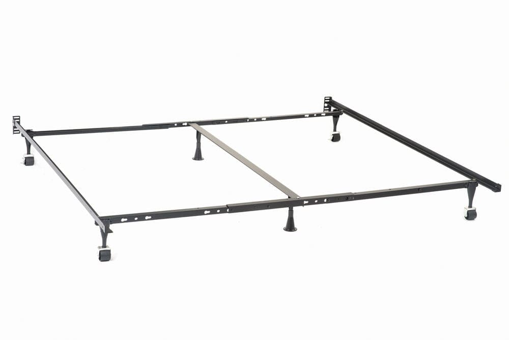 Kerns Queen or Eastern King or Cal King Bed Frame | 60 x 70.25 x 8.25 in | Bedroom Furniture | Black