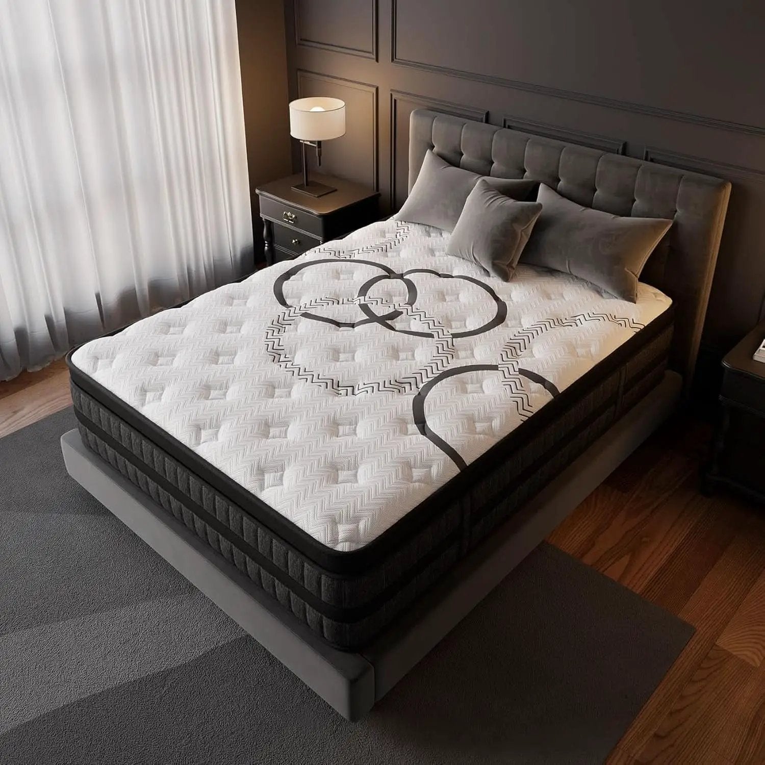Queen 14Inch Hybrid Memory Foam Mattress UltraComfort from PriceLows™