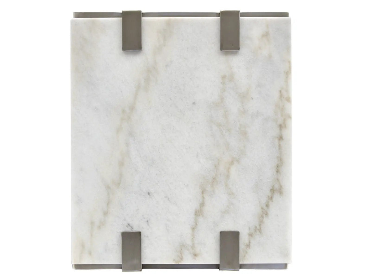Paradox Rectangular End Table | 26 Inch Length | Modern Lifestyle Design | 24 Inch Height