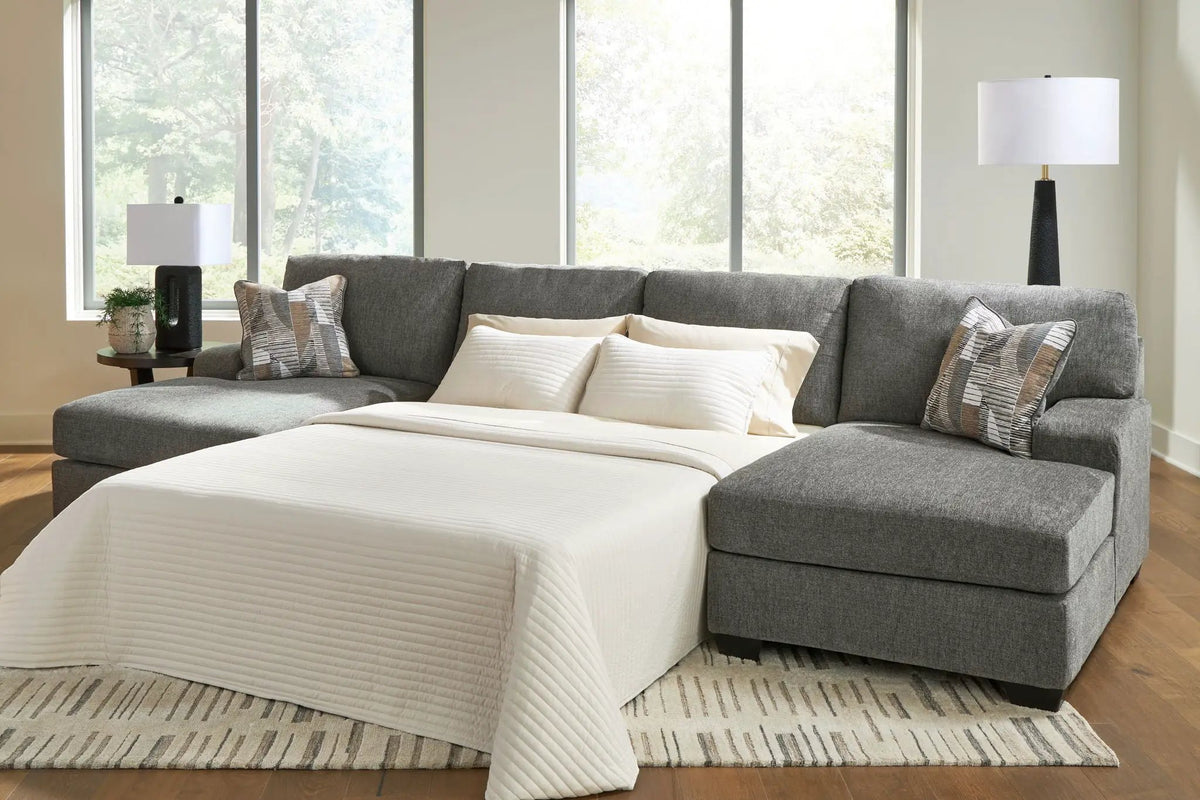 Clarington Sectional | Classic Comfort | Modern Design | 141 Inch Length