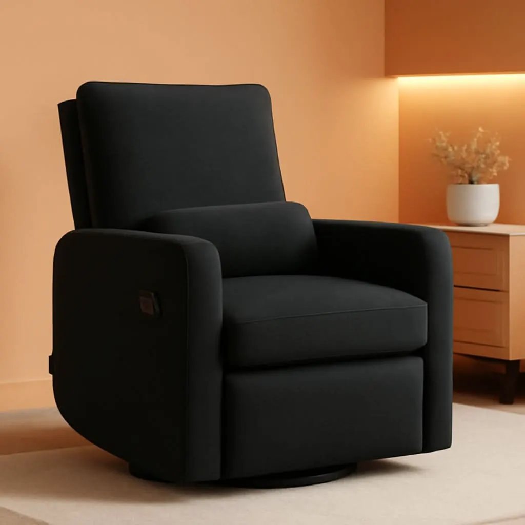 Babygap Cloud Recliner Jet Black LiveSmart Evolve Fabric from PriceLows™