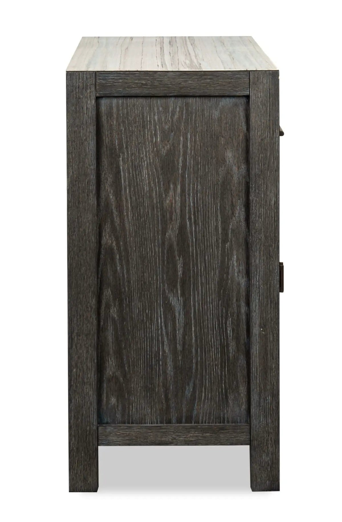Plum Creek Sideboard | 2 Pieces | Oak Veneer & Fabric | Dining Room