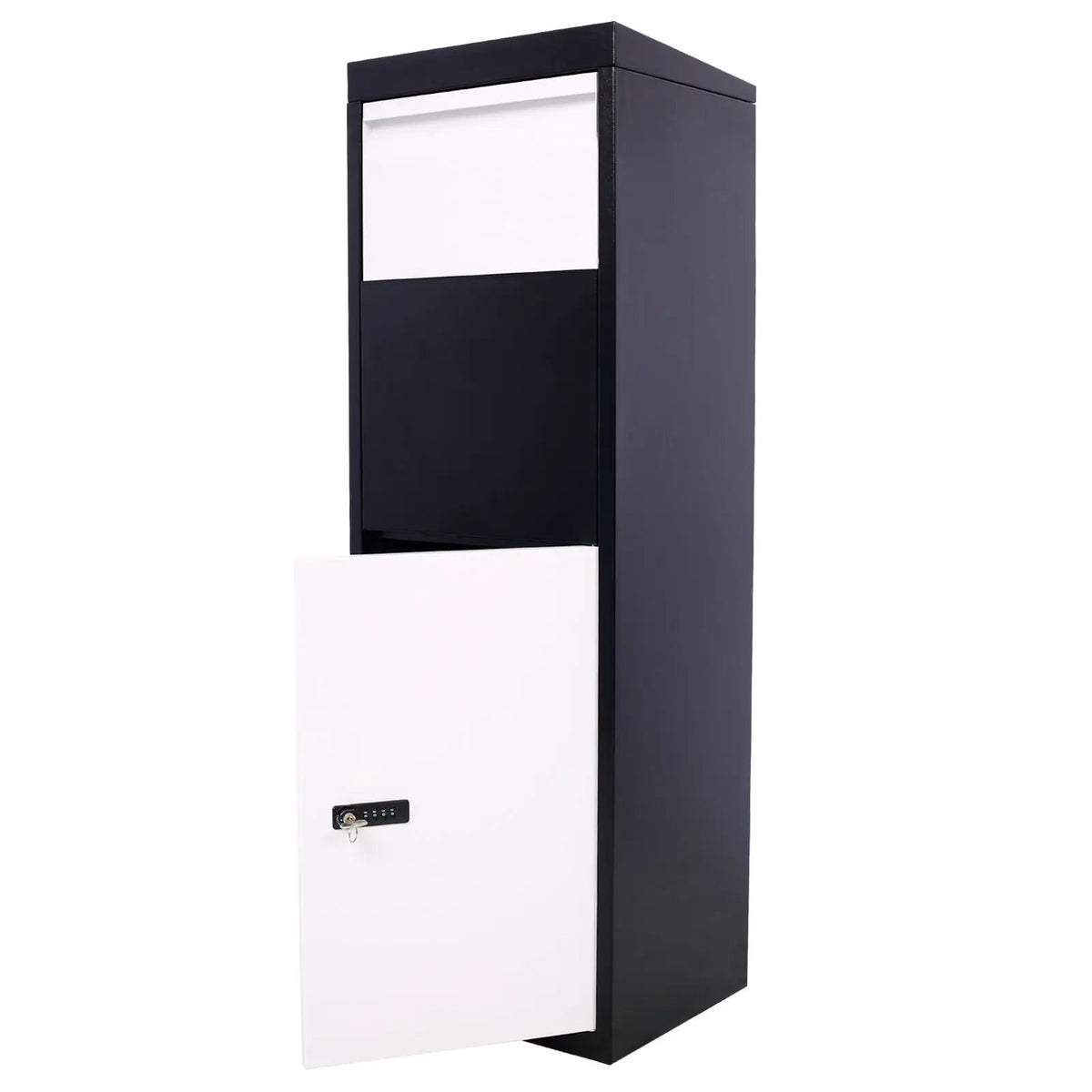 Package Delivery Box | Galvanized Steel | Code Lock | Mounting Hardware Included