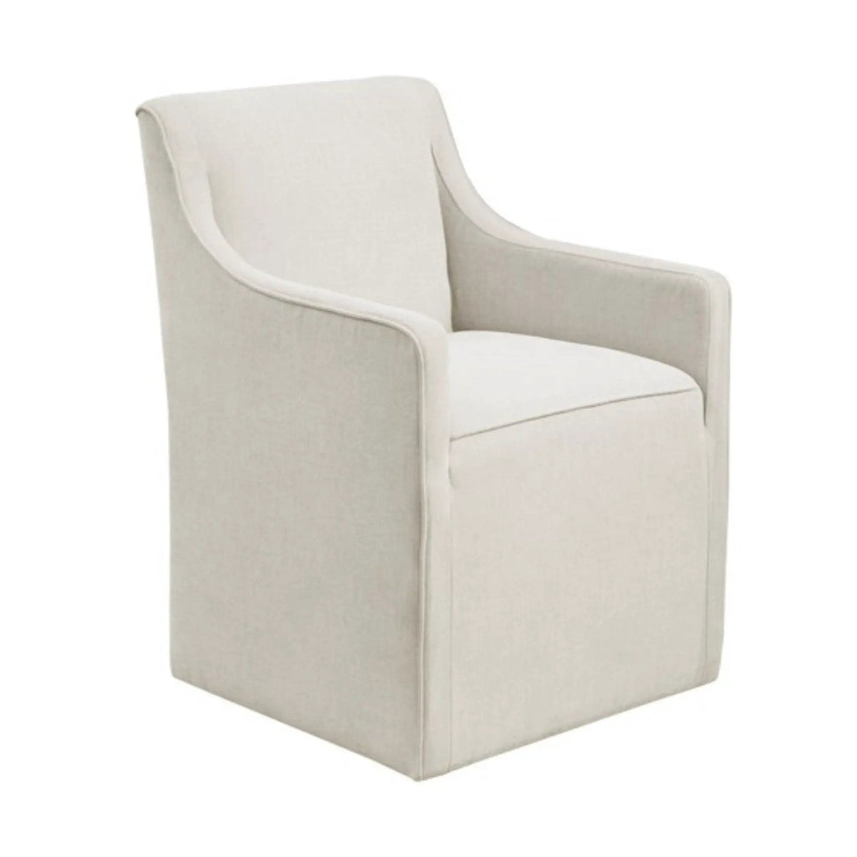 Traditional Dining Armchair | Upholstered | Fully Assembled | Gray